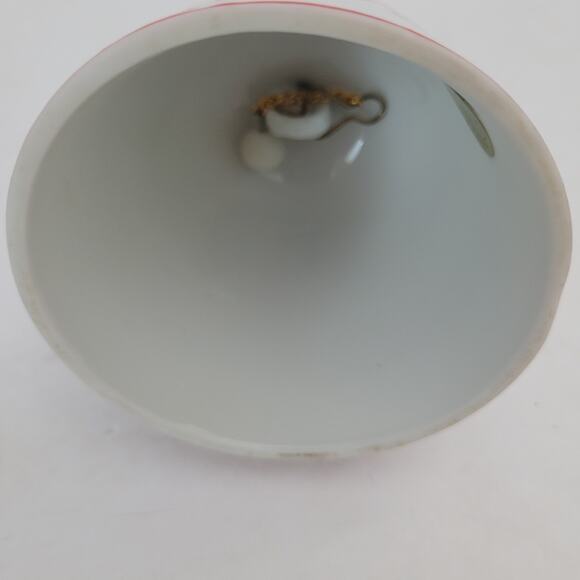 "I Love My Mom" Ceramic Bell with Heart Handle - Picture 10 of 10